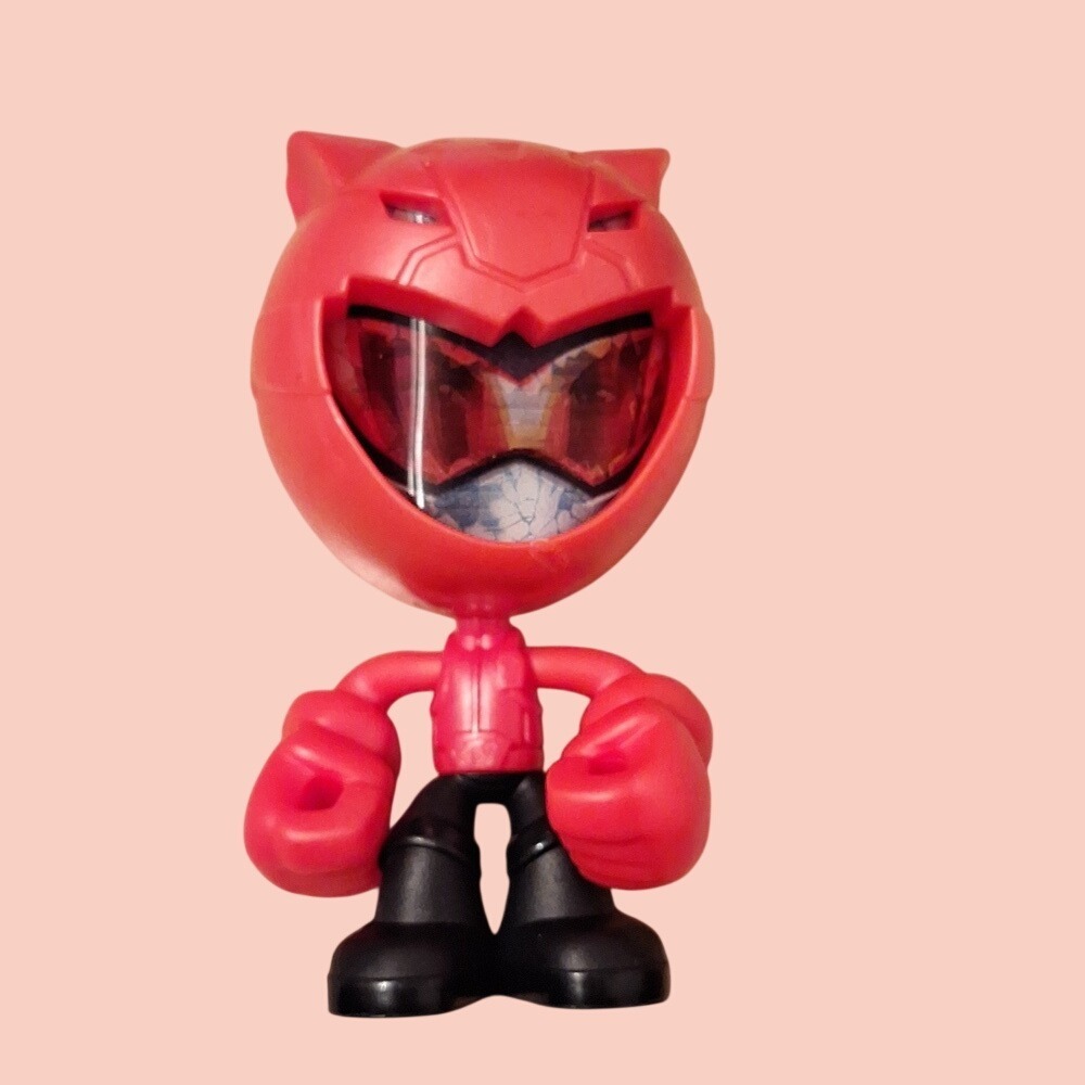 Sonic 2019 Power Rangers Beast Morphers Red Ranger Wacky Wobbler Toy Figure